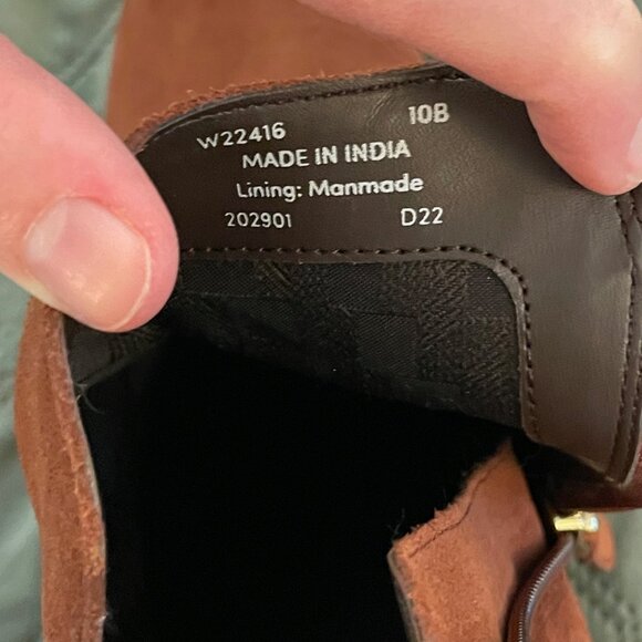 New Cole Haan Haidyn bootie scotch suede 10 B - Picture 6 of 10